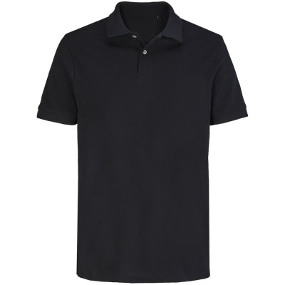 Рубашка поло унисекс Pacific, черная