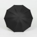 Зонт обратного сложения с ручкой-карабином Foldberry, черный