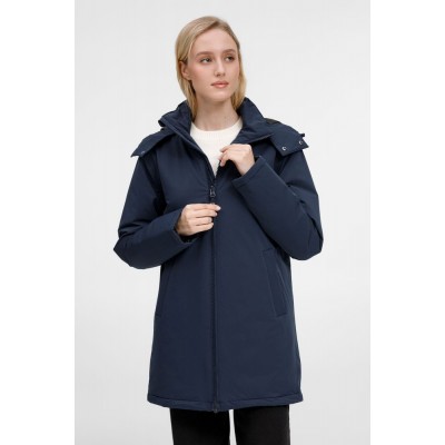 Куртка-парка унисекс Sfera, темно-синяя