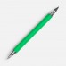 Ручка шариковая и вечный карандаш Diptych, зеленая