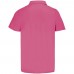 Рубашка поло унисекс Pitcher, розовая (ribbon pink)