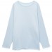 Лонгслив унисекс Siluetti Fuori, светло-голубой
