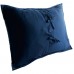 Чехол на подушку «Хвойное утро», прямоугольный, темно-синий