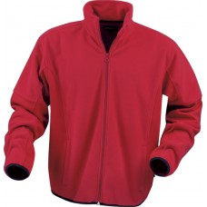 Куртка флисовая мужская LANCASTER, красная