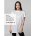 Футболка унисекс для сублимации Paint Tee, белая