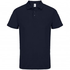 Рубашка поло унисекс Pitcher, кобальт (темно-синяя)