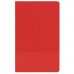Ежедневник Knit, недатированный, красный
