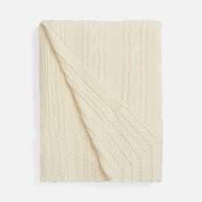 Плед Remitti, белый (молочный)