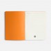 Ежедневник Doppio, недатированный, синий с оранжевым