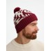 Шапка Wintertude, красная с белым
