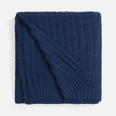 Плед Termoment, синий меланж