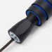 Беспроводная скакалка Silentino, черная с синим