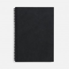 Ежедневник Notera Maxi, недатированный, черный