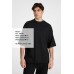 Футболка оверсайз унисекс T9, черная