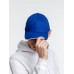 Бейсболка Spiker, ярко-синяя с белым