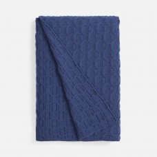 Плед Braidera, синий (черника)