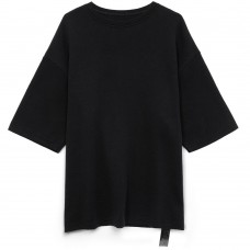 Джемпер с коротким рукавом Siluetti Volumica, черный