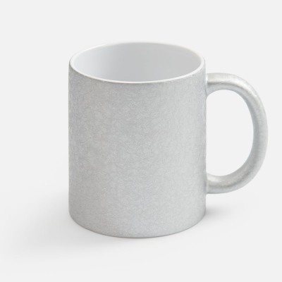 Кружка для сублимационной печати Sagredo, серебристая