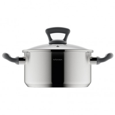 Кастрюля со стеклянной крышкой Vikki