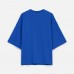Футболка оверсайз унисекс T9, синяя