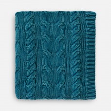 Плед Hygge, темно-зеленый