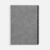 Ежедневник Notera Maxi, недатированный, серый