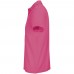 Рубашка поло унисекс Pitcher, розовая (ribbon pink)