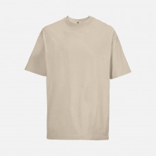 Футболка оверсайз мужская Boxy Men, бежевая (льняная)