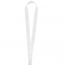 Лента для медали с пряжкой Ribbon, белая