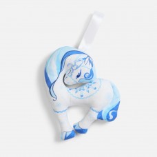 Мягкая игрушка — подвеска «Снежка»