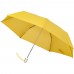 Складной зонт Alu Drop S, 3 сложения, 7 спиц, автомат, желтый (горчичный)