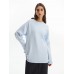 Лонгслив унисекс Siluetti Fuori, светло-голубой