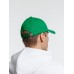 Бейсболка Spiker, зеленая с белым