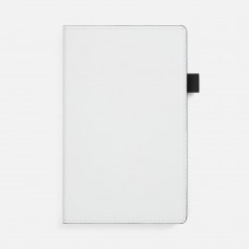 Ежедневник White Shall, недатированный, бело-черный