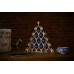 Сборная елка «Новогодний ажур», с синими шариками