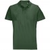 Рубашка поло унисекс Pulse, темно-зеленая