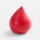 Антистресс «Капля», красный