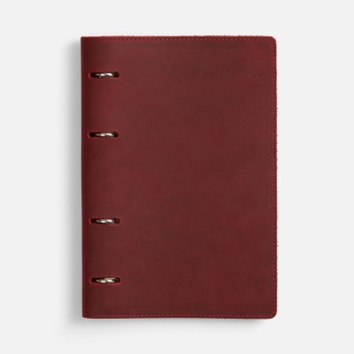 Ежедневник inStream, недатированный, красный