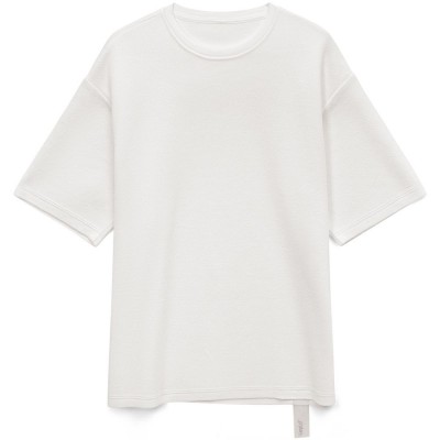 Джемпер с коротким рукавом Siluetti Volumica, молочно-белый