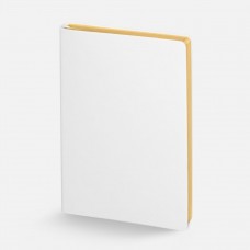 Ежедневник Nebraska Flex, недатированный, белый с золотистым