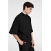 Футболка оверсайз унисекс T9, черная