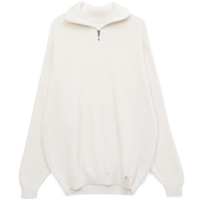 Джемпер Siluetti Birne, молочно-белый