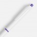 Ручка шариковая Bright Pop, белая с фиолетовым