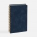 Ежедневник Spiral, недатированный, синий