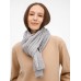 Шарф Bellish, светло-серый меланж