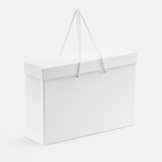 Коробка Handgrip, горизонтальная, белая