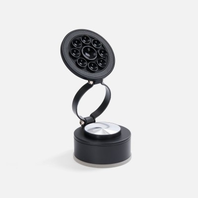 Вакуумный магнитный держатель airFix, черный с серым