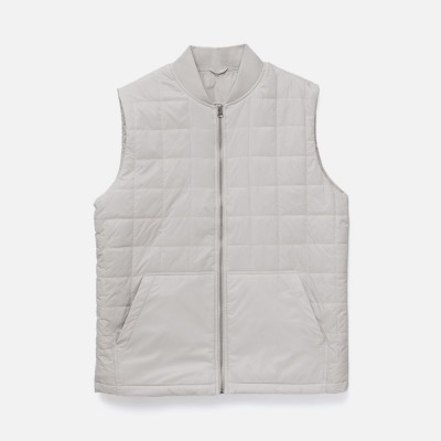 Жилет унисекс Warmbridge, светло-серый