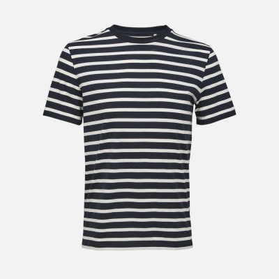 Футболка унисекс Legend, темно-синяя с молочно-белым