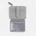Картхолдер на молнии Unison, серый